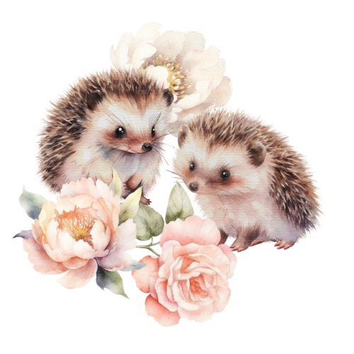 Siilikaverukset, silityskuva, pieni