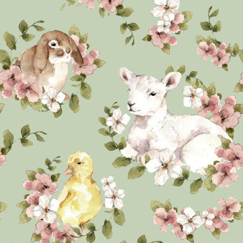 PALA 70cm: Maatilalla, vihreä, luomutrikoo