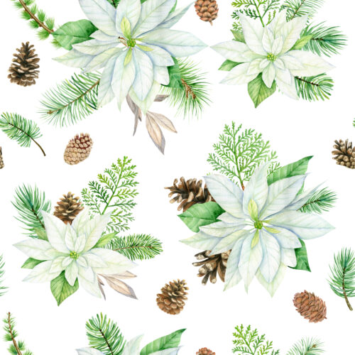 PALA 70cm: Joulutähti, valkoinen, trikoo