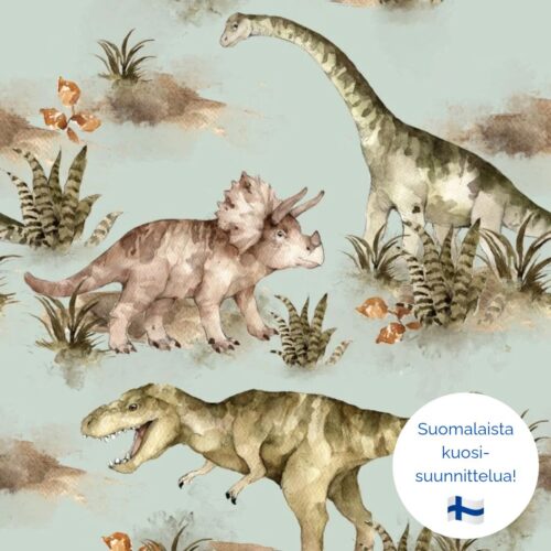 Dinot, vihreä, luomutrikoo