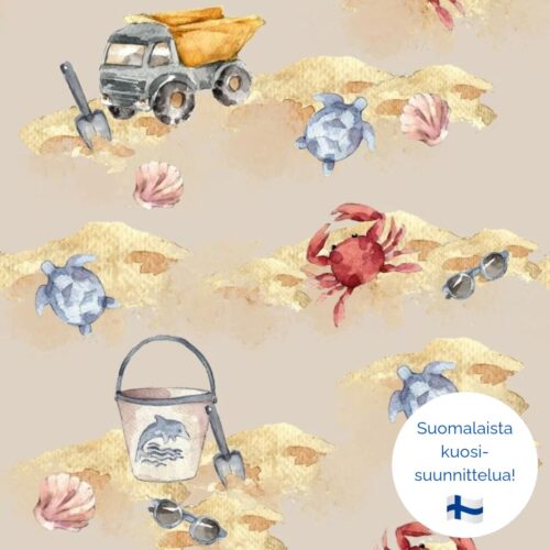 PALA 150cm: Hiekkarannalla, tumma beige, verkkari
