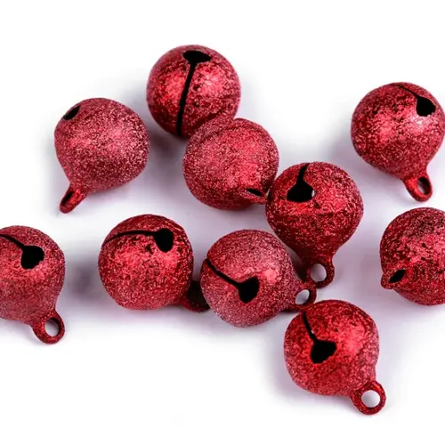 Kimaltava kulkunen, punainen 12mm