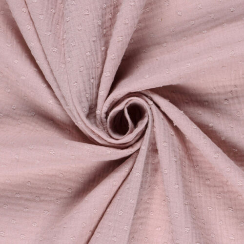 Dobby, roosa, double gauze, harso