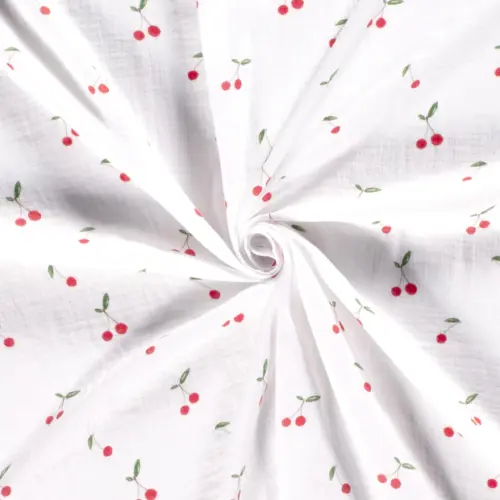 Kirsikat, double gauze, harso