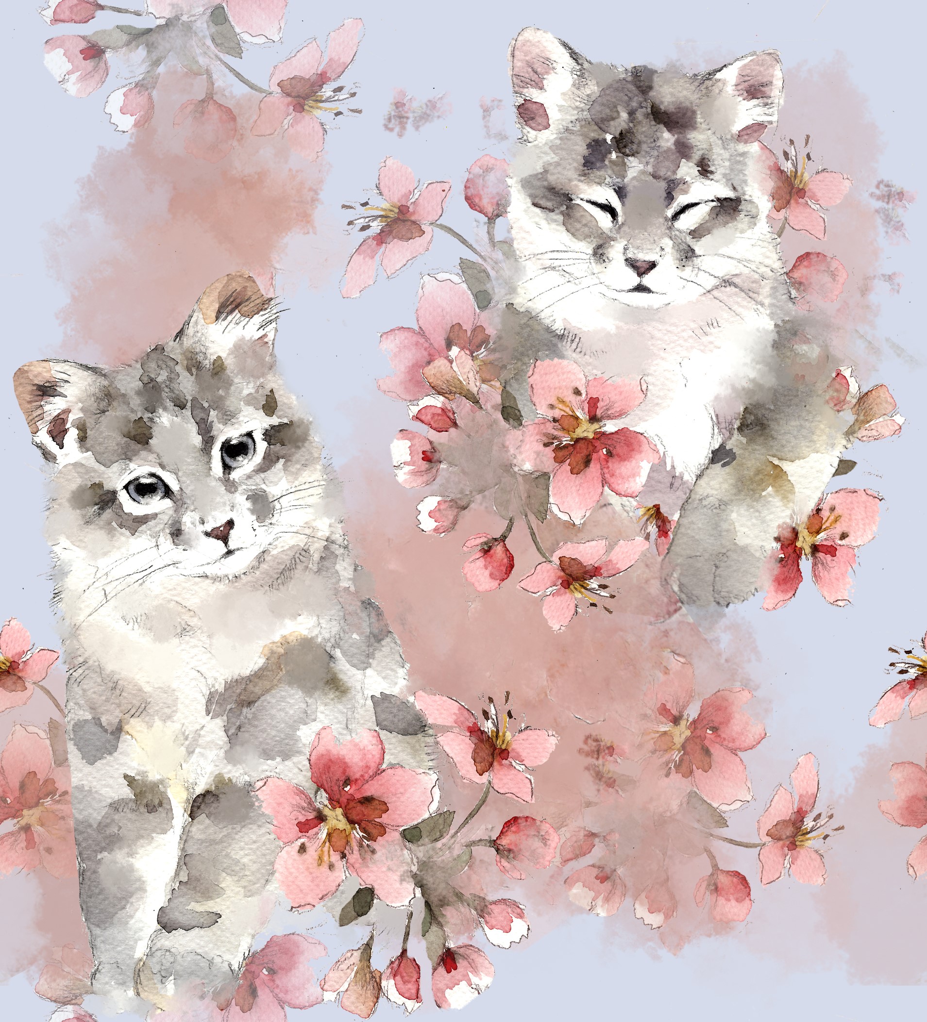 Miisu, vaaleansininen, luomujoustocollege