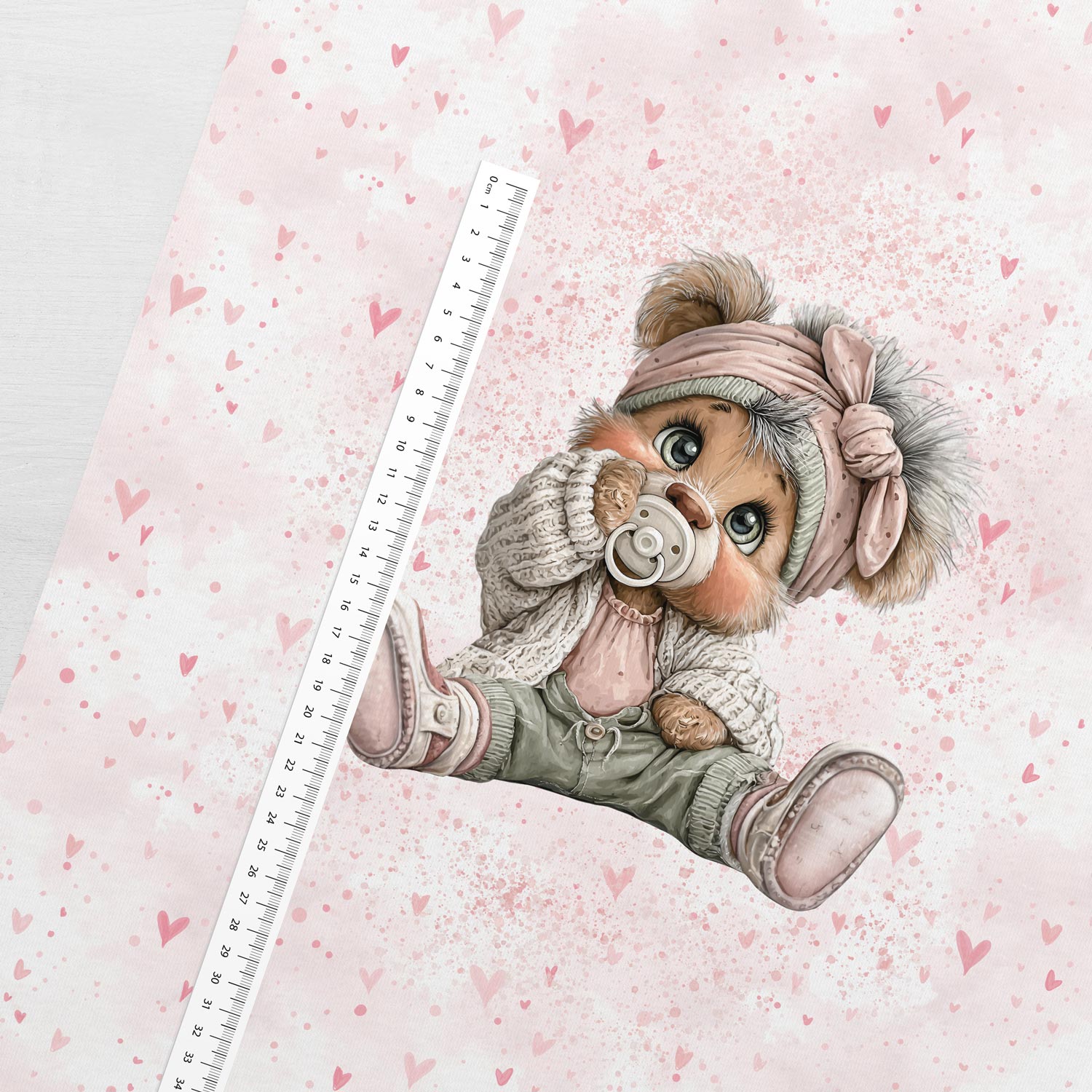 Tossut jalassa, paneeli 40 x 50 cm, joustocollege - Image 2