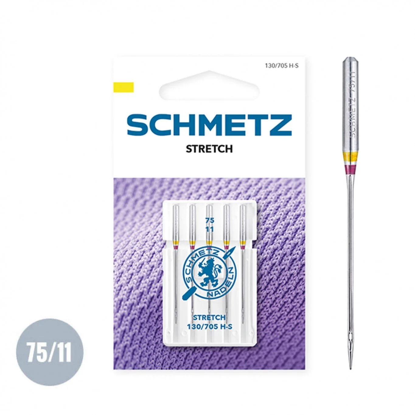 Schmetz Stretch neula, 75/11, 5 kpl/pkt