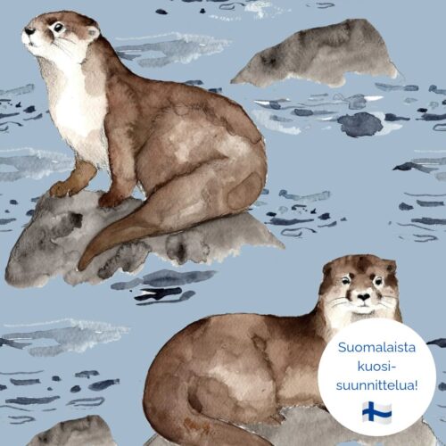 Saukot, sininen, luomujoustocollege